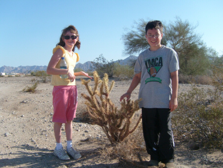 Anna & Nicholas Yuma Hike
